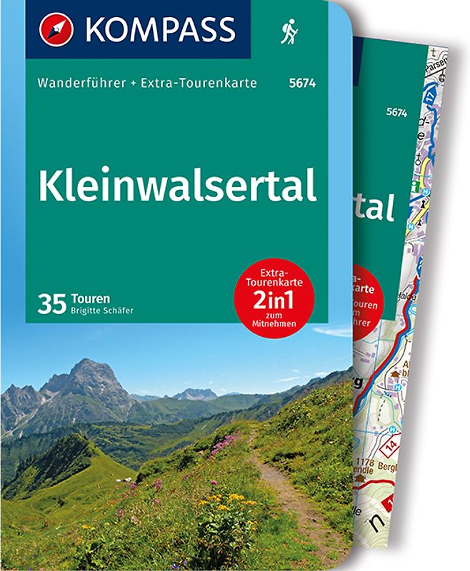 KOMPASS Wanderführer Kleinwalsertal