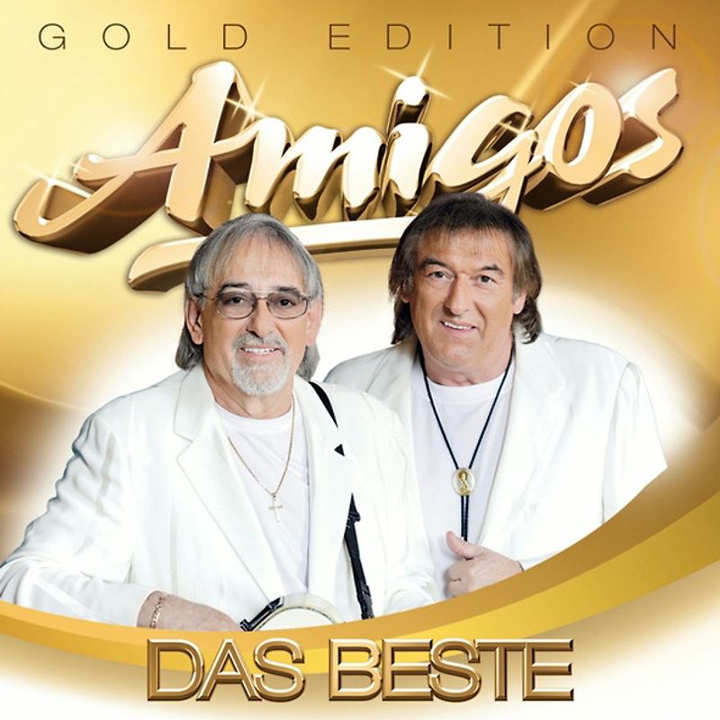 Amigos - Das Beste "Gold-Edition" (20 große Erfolge) inkl. den Hits: Ich geh für dich durchs Feuer, Dann kam ein Engel, Weißt du, was du für mich bist