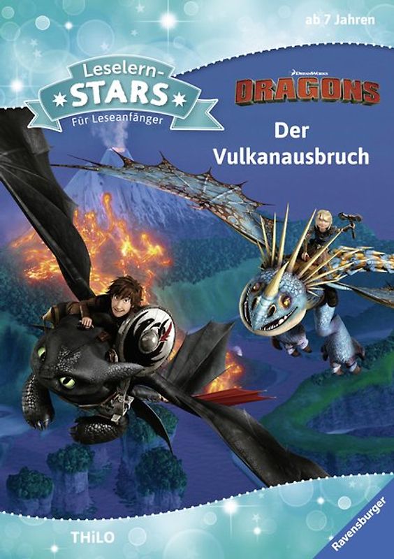 Leselernstars Dragons: Der Vulkanausbruch