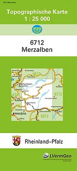 TK25 6712 Merzalben