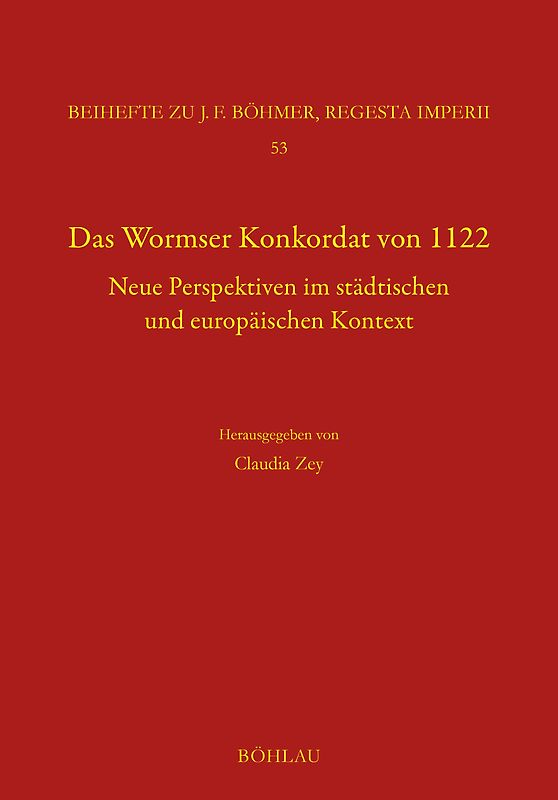 Das Wormser Konkordat von 1122