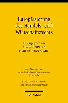Europäisierung des Handels- und Wirtschaftsrechts