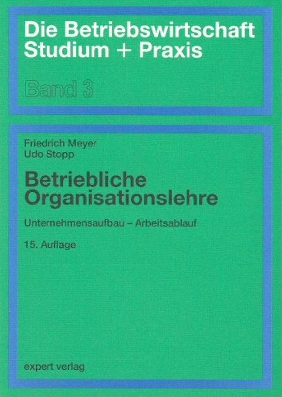 Betriebliche Organisationslehre