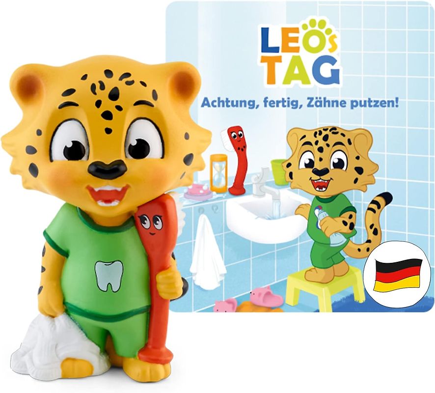 Tonies®: Leos Tag – Achtung, fertig, Zähneputzen!