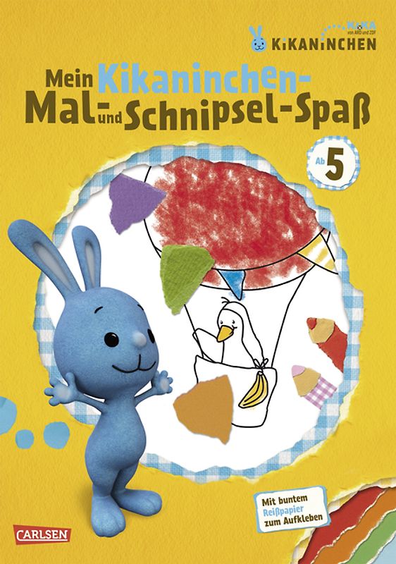 Mein Kikaninchen-Mal- und Schnipsel-Spaß
