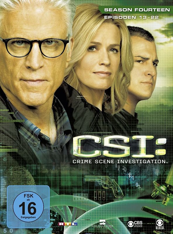 CSI: Crime Scene Investigation - Season 14.2 [3 DVDs] DVD