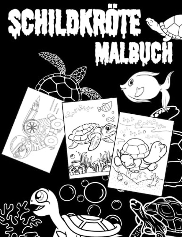 Schildkröte Malbuch: Malvorlagen Für Jungen, Mädchen (4–8, 8–12 Jahre) und Erwachsene: 49 originelle und einzigartige Schildkröten-Designs: Für ... für alle: Nettes Geschenk für Jeden Anlass