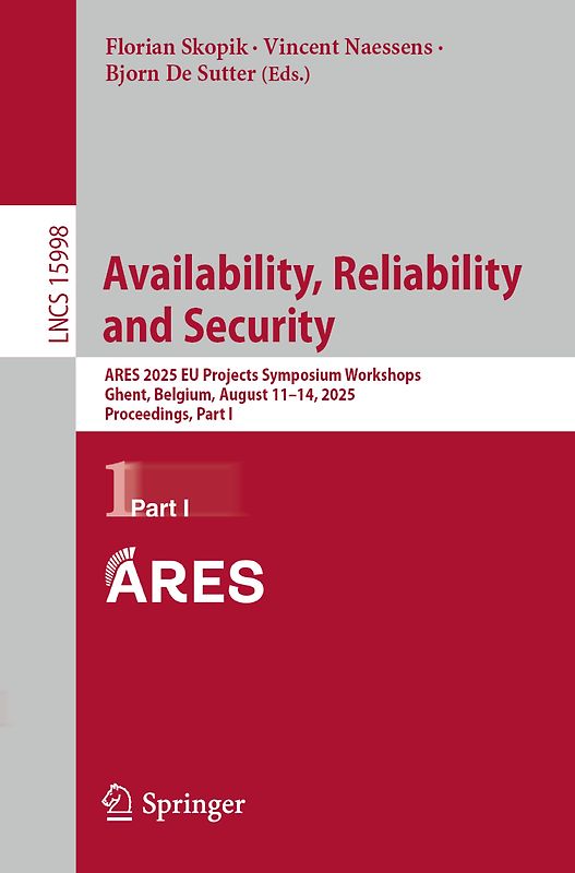 Availability, Reliability and Security
