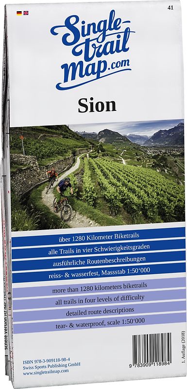 Singletrail Map 041 Sion