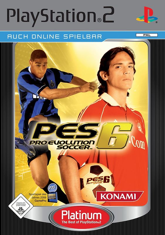 Pro Evolution Soccer 6 [Platinum] PlayStation 2