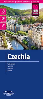 Reise Know-How Landkarte Tschechien / Czechia (1:350.000)