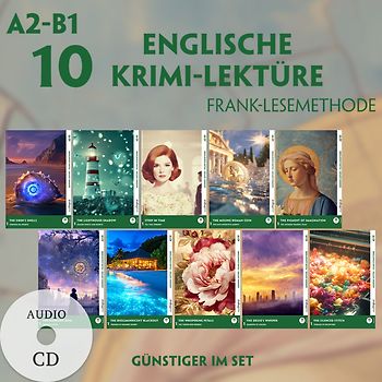 10 Englische Krimi-Lektüre A2-B1 (10 Bücher + Audio-CDs)