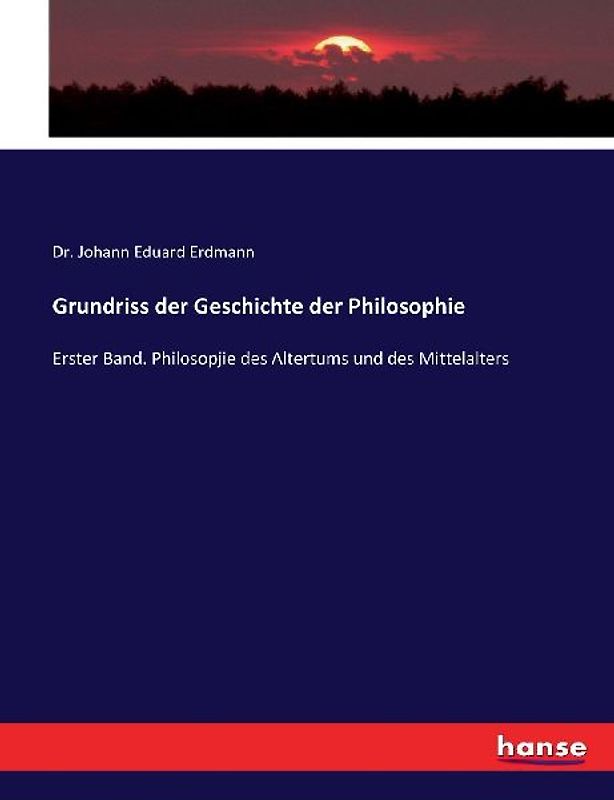 Grundriss der Geschichte der Philosophie