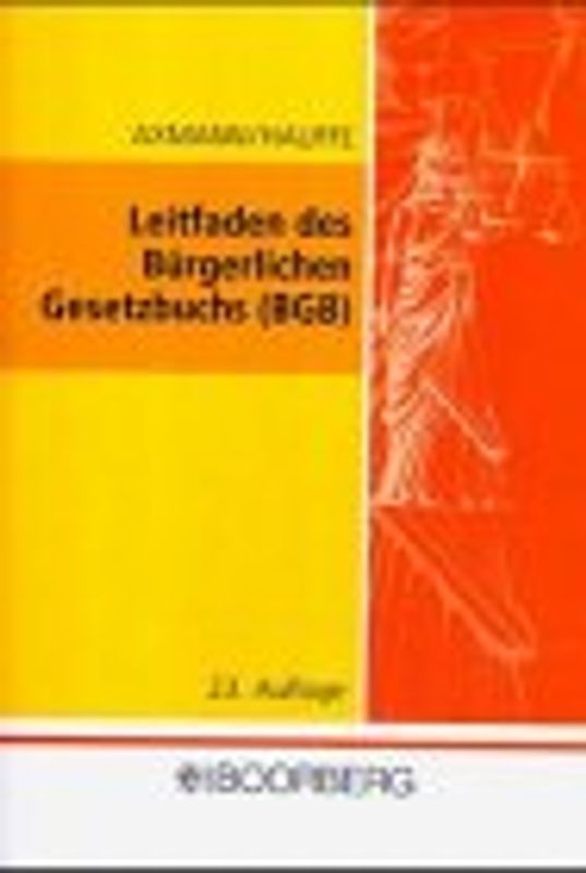 Leitfaden des Bürgerlichen Gesetzbuchs