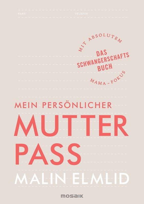 Mein persönlicher Mutterpass