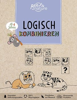 Logisch kombinieren. Rätselspaß für Kinder ab 4 Jahren