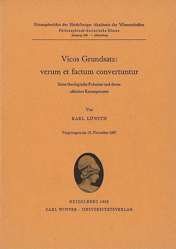 Vicos Grundsatz: verum et factum convertuntur
