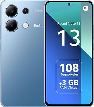 Xiaomi Redmi Note 13 Dual SIM 128GB 6GB RAM blu ghiaccio