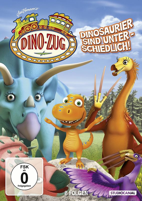 Dino-Zug - Dinosaurier sind unterschiedlich! DVD