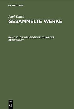 Die religiöse Deutung der Gegenwart