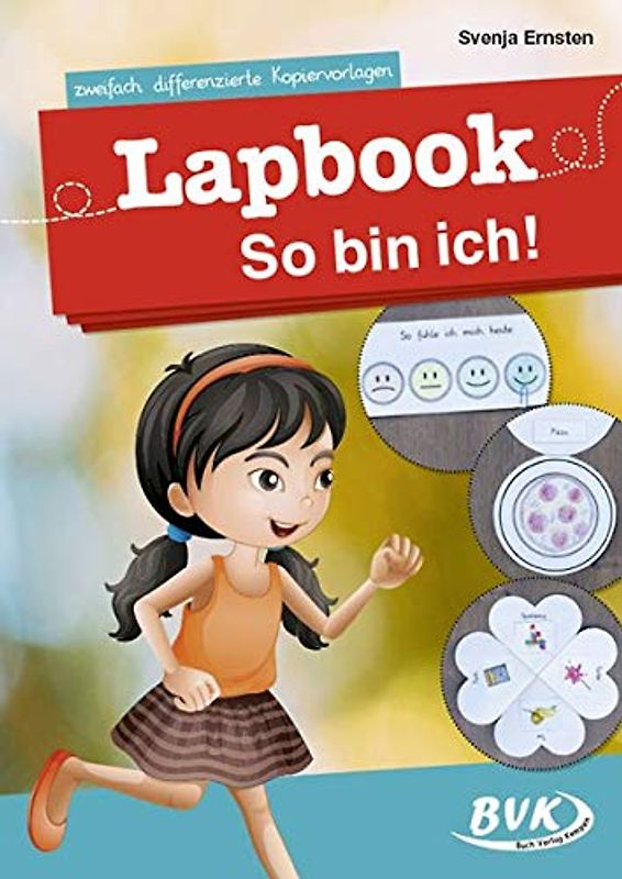 Lapbook So bin ich: zweifach differenzierte Kopiervorlagen