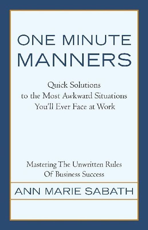 One Minute Manners
