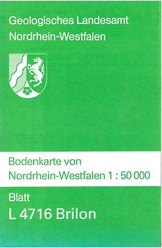 Bodenkarten von Nordrhein-Westfalen 1:50000 / Brilon