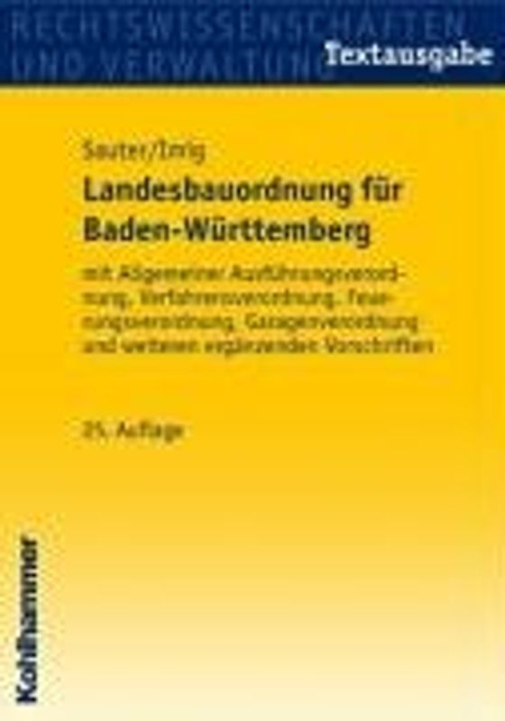 Landesbauordnung für Baden-Württemberg