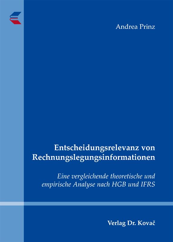 Entscheidungsrelevanz von Rechnungslegungsinformationen