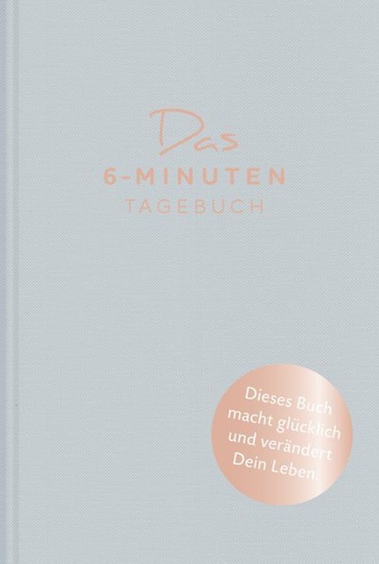 Das 6-Minuten-Tagebuch (opalblau)