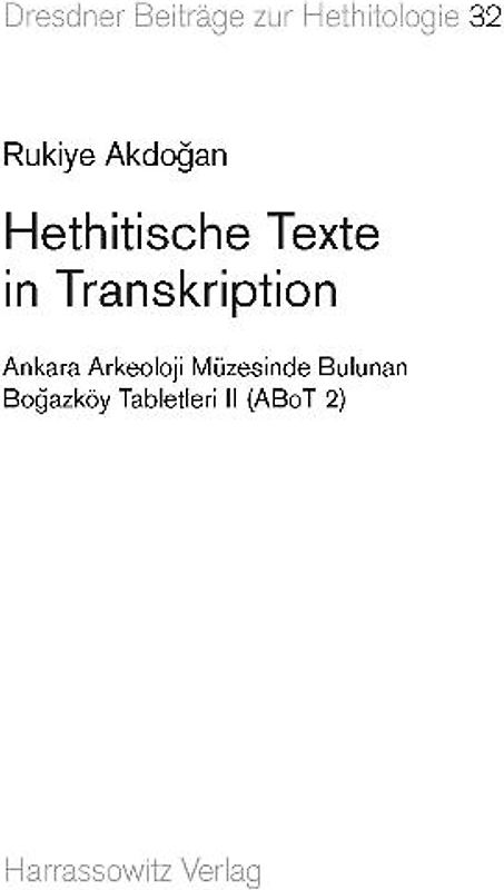 Hethitische Texte in Transkription