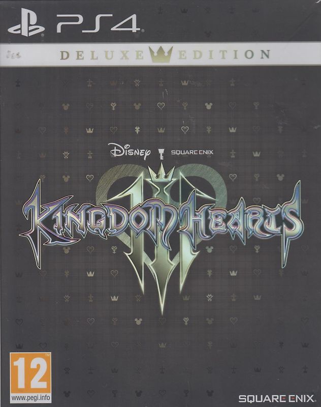 Kingdom Hearts III [Deluxe Edition, inkl. Steelbook, Artbook & Pin, EU Import] PlayStation 4