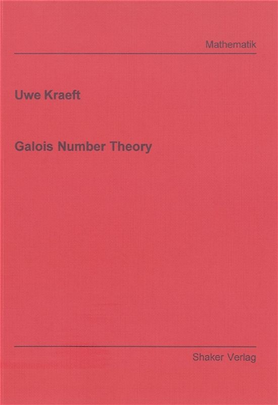Galois Number Theory