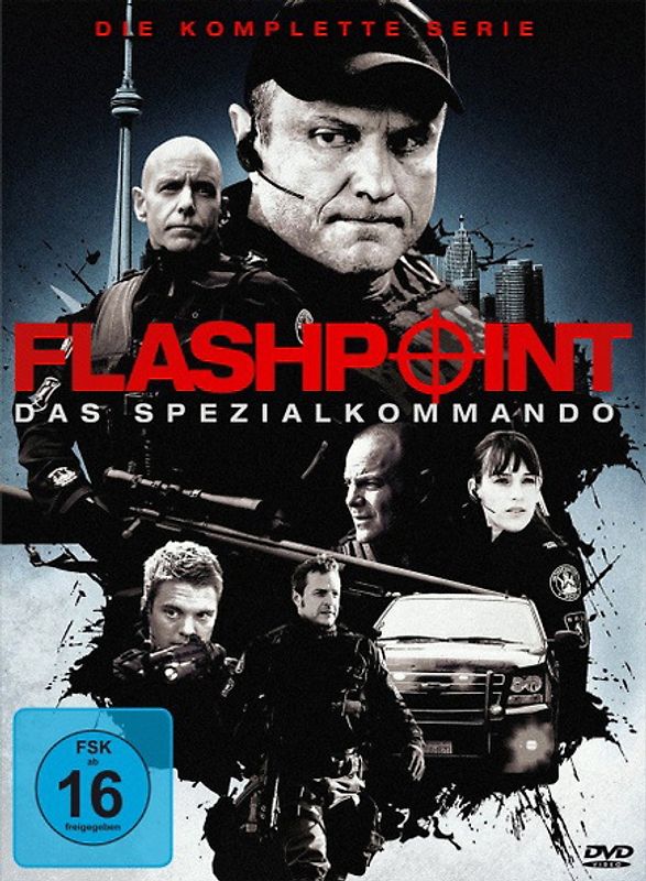 Flashpoint - Das Spezialkommando - Die komplette Serie [24 DVDs] DVD