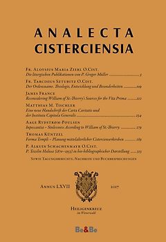 Analecta Cisterciensia 67 (2017)