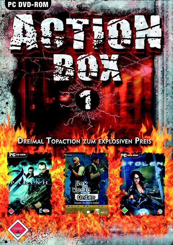 Action Box 1 (3 Spiele) Pariah, Stolen, New World Order PC Spiele