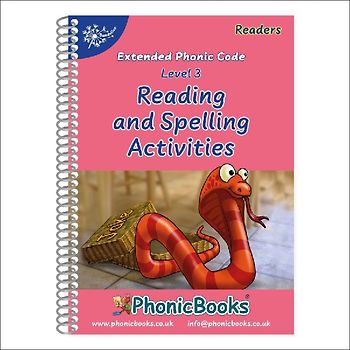 Phonic Books Dandelion Readers Reading and Spelling Activities Vowel Spellings Level 3