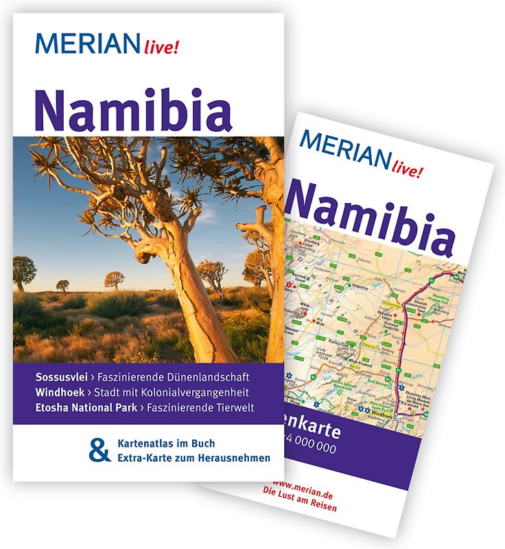 MERIAN live! Reiseführer Namibia