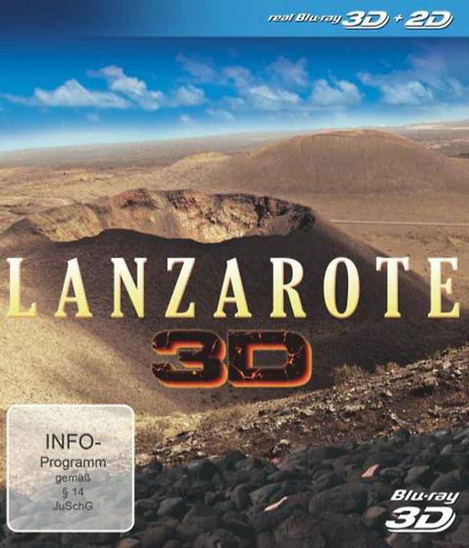 Lanzarote 3D 3D Blu-ray Disc