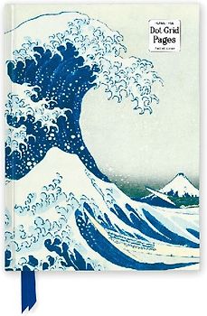 Katsushika Hokusai: The Great Wave (Foiled Dot Grid Journal)