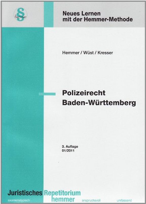 Polizei- und Ordnungrecht Baden-Württemberg