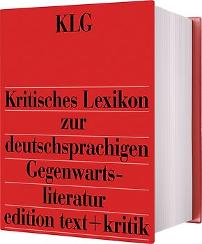 Kritisches Lexikon zur deutschsprachigen Gegenwartsliteratur (KLG)
