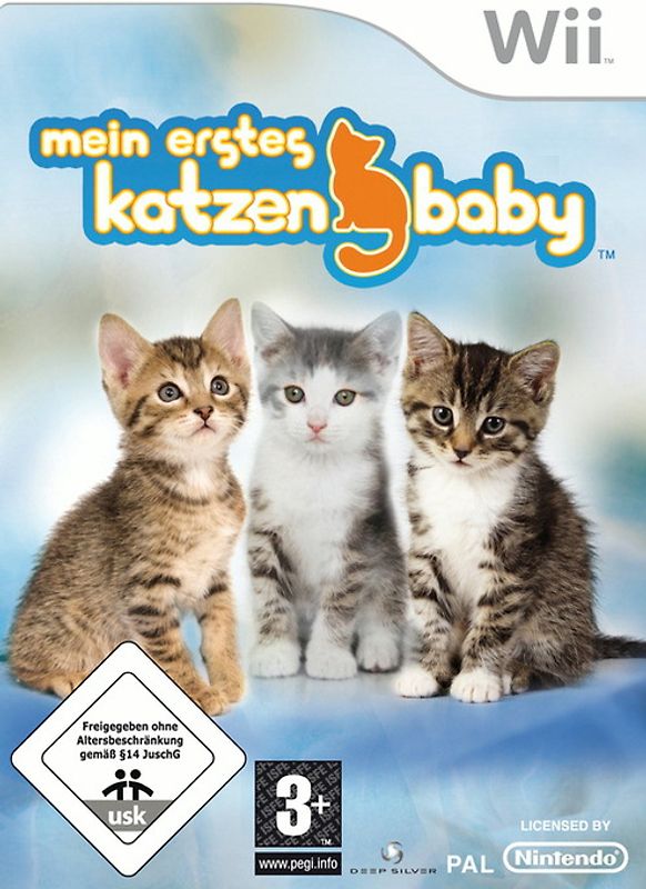Mein erstes Katzenbaby Nintendo Wii