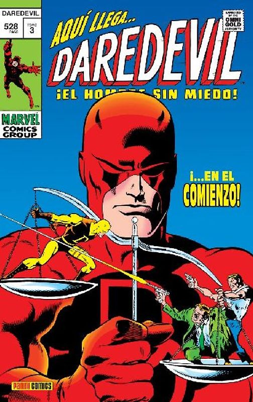Marvel gold omnibus daredevil 3. ¡...en el comienzo!