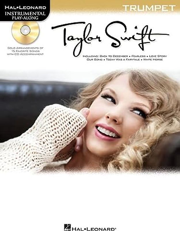 Instrumental Play Along Swift Taylor Tpt BK/CD (Hal Leonard Instrumental Play-Along): Trumpet Play-Along Book with Online Audio