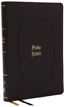 KJV Holy Bible: Giant Print Thinline Bible, Black Leathersoft, Red Letter, Comfort Print: King James Version (Vintage Series)