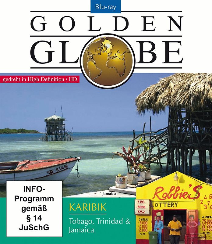 Karibik Tobago, Trinidad und Jamaica; Reihe: Golden Globe (Blu-ray) - Länge: ca. 95 Minuten Blu-ray Disc