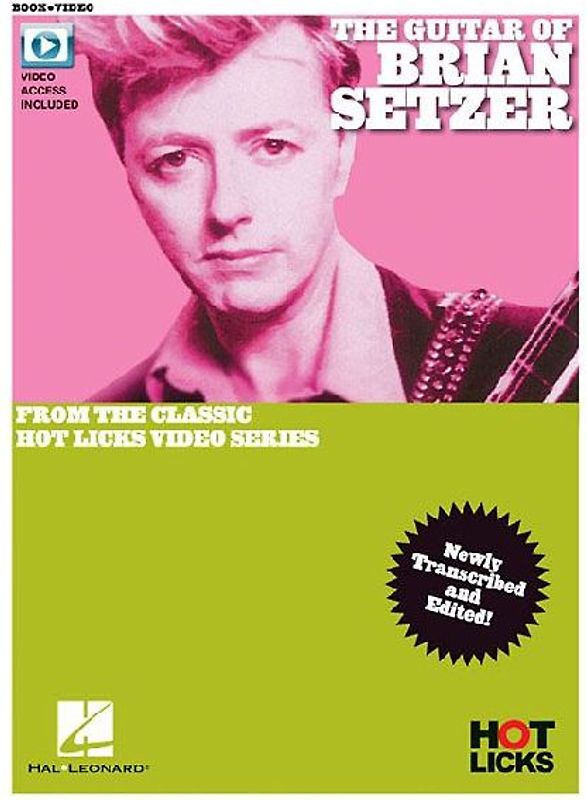 The Guitar of Brian Setzer Book/Online Media