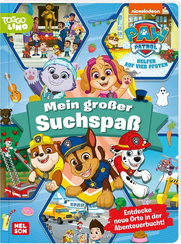 PAW Patrol Pappbilderbuch: Mein großer Suchspaß