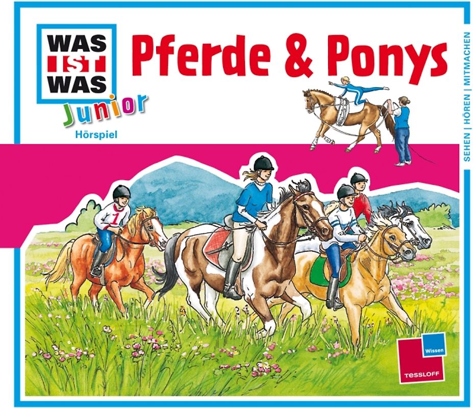 WAS IST WAS Junior Hörspiel: Pferde & Ponys